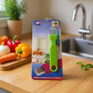 Set di 12 Tagliaverdure con Manico Verde, Utensile da Cucina per Verdure - Product Image 3