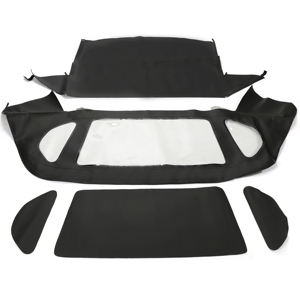 Pour <span class=keywords><strong>Mercedes</strong></span> R129 300SL SL500 600 90-02 Capote Convertible avec Fenêtres En Plastique - Product Image 2