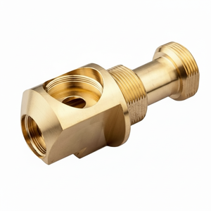 Venta directa de fábrica, latón niquelado y piezas de aluminio anodizado, servicios de torneado y fresado CNC, mecanizado de piezas metálicas - Product Image 1