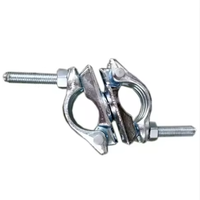 Sampel Tersedia 48.3mm 60mm 1.04kg Kopel Putar Ganda Scaffolding Tekan Inggris