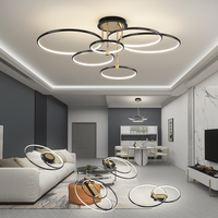 Lustre LED pour la décoration de la maison, éclairage intérieur pour chambre à coucher, bureau, enfants, salon, luminaires, lampe moderne, lustres