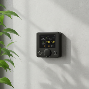 Controlador de Temperatura WiFi de Bajo Voltaje, Termostato Pequeño R7C.716 con Diseño Moderno para Calefacción Eléctrica de Apartamentos - Product Image 1