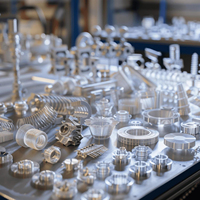 Échantillons de pièces CNC en POM, UHMW-PE, nylon profilé et plastique usiné par tournage et fraisage, sur mesure, OEM