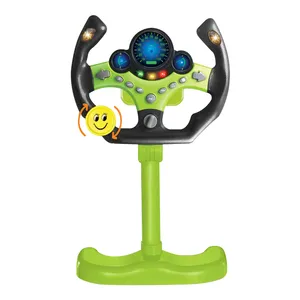 360 Degree Toys Steering Wheel Stand Racing Driving Simulator Game For Kids