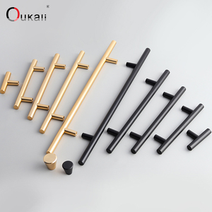 Oukali现代中式家具门抽屉旋钮铝合金中式厨柜手柄卧室衣柜 - Product Image 3