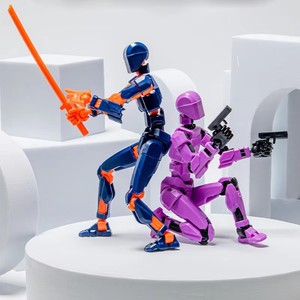 Tùy Chỉnh DIY Khớp Nối 13 Robot Giả Hành Động Hình 3D In Ấn Hành Động Hình T13 Đa-Nối Di Chuyển Robot Cho Trẻ Em Đồ Chơi - Product Image 3