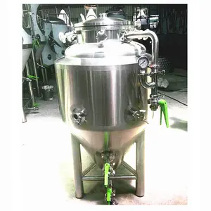Tangki pembuat bir 100 L sistem pembuatan bir otomatis penuh kualitas tinggi
