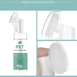 Manufacturer Wholesale Eco-friendly Pet Paw Foam Paw <strong>Shampoo</strong> Massage Cleaning Paw Pet Foot SPA Claw Care <strong>for</strong> <strong>Cats</strong> and Dogs - Product Image 2