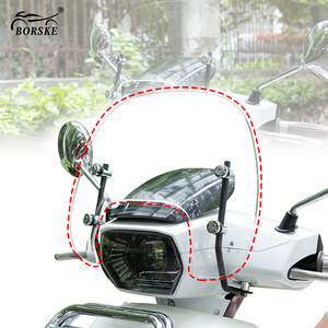Pare-brise avant personnalisé Borske pour moto Brixton Manca - Product Image 2