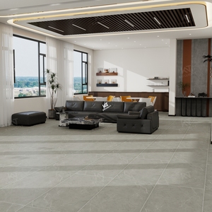 Trong nhà nhà chất lượng cao chống trượt lớn Định dạng axit kháng 1200x600 màu xám đá cẩm thạch sứ sàn gạch cho phòng khách - Product Image 6