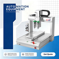 Machine de distribution de colle portable 3 axes, distributeur automatique de colle de bureau, compatible avec les seringues en silicone et manuelles
