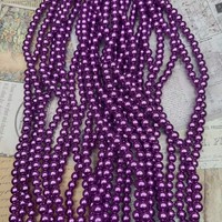Vente en gros de perles synthétiques en plastique ABS de qualité AAAA, imitation perle, de 4 à 10 mm, en fils, pour la fabrication de bijoux, certifiées par une tierce partie