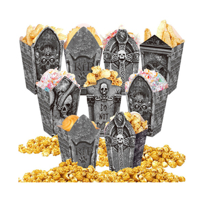 Boîte en papier alimentaire pour Halloween, écologique et biodégradable, boîte à bonbons, boîte à biscuits, utilisée pour les réunions de famille. - Product Image 1