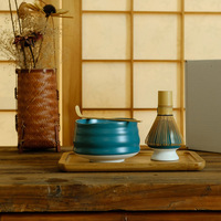 Accessoires de cérémonie Matcha japonais, bol à outils Matcha de cérémonie, ensemble de fouet cadeau