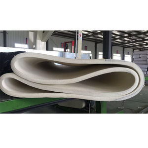 <span class=keywords><strong>Polyester</strong></span> Nomex cảm thấy Terry vải ironer vành đai thoáng khí PU tráng không dệt nhuộm mô hình - Product Image 4