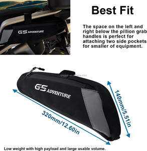 กระเป๋าข้างมอเตอร์ไซค์ กล่องเก็บของ แร็คสัมภาระ กระเป๋าเดินทางกันน้ำ สำหรับ BMW R1200GS LC ADVR 1250GS Adventure - Product Image 2