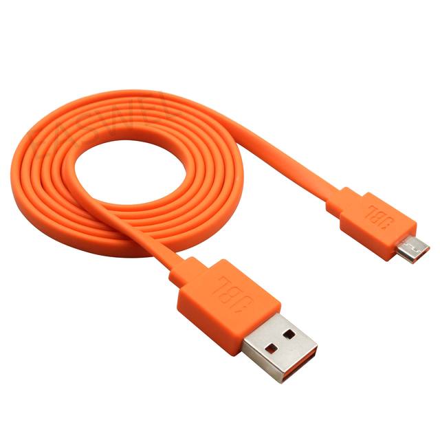 Orange USB Charger Cable Cord for JBL Charge 3+ Flip3 Flip2 Blue tooth Speaker