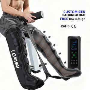 เครื่องนวดขา Leamai แบบสองชิ้นสำหรับขาส่วนล่าง พร้อมระบบการนวดด้วยแรงดันอากาศ ใช้พลังงานจากแบตเตอรี่แบบชาร์จ USB ได้ - Product Image 5