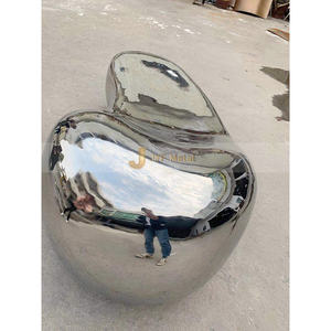 Mejor precio Fabricante de fábrica Tamaño personalizado Laminado en caliente Entrega rápida Estatuas de jardín de metal de acero inoxidable más vendidas - Product Image 1