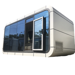 Cabine mobile à double étage pour le bureau commercial, les voyages, l'hébergement, la villa, l'éclairage panoramique, le soleil, le verre, B & B - Product Image 1