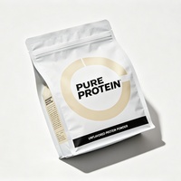 Op maat gedrukte PET+VMPET+PE hersluitbare geurbestendige koffiezak met ventiel, staande pouch, milieuvriendelijke verpakking voor huisdierenvoer & gelei