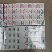 Tuiles de Mahjong de Luxe Personnalisées Modernes Automatiques en Acrylique Américain pour Divertissement, 160 Pièces