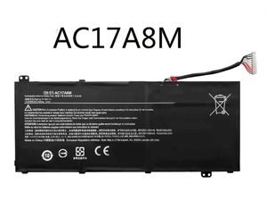 ของแท้ AC17A8M แบตเตอรี่สำหรับเอเซอร์ <span class=keywords><strong>Spin</strong></span> 3 SP314-52-35AH SF314-52-57EJ SP314-52 สำหรับ <span class=keywords><strong>TravelMate</strong></span> X3410-M ซีรีส์ 11.55V 61.9Wh 5360mAh - Product Image 2