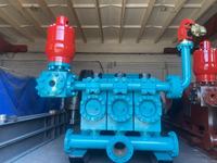 Pompe à boue haute pression F500 avec conception triplex à simple action pour le transfert de boues dans les champs pétrolifères et l'ingénierie minière