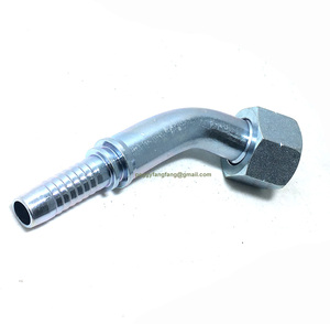 22611 BSP femmina 45 gradi raccordo tubo idraulico zinco placcato superficie di trattamento serie <span class=keywords><strong>DKR</strong></span> - Product Image 4