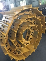 D6C D6D D6H D7G D8K D8N Bulldozer Undercarriage Track Chain Assembly pour Caterpillar Construction Machinery Parts