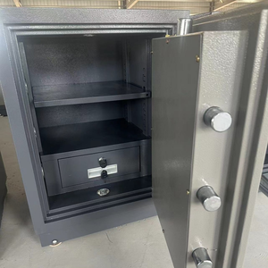 High-quality Professional Two-hour Fireproof Heat-insulating Waterproof Home Deposit Security Safe <b>Box</b> Double-key <b>Lock</b> - Product Image 2