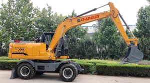 Changlin, fournisseur professionnel, excavatrice à roues hydraulique à bras long de 21 tonnes, grande capacité, avec moteur de marque - Product Image 3