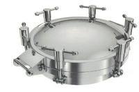 Réservoir sanitaire en acier inoxydable, couvercle de l'orifice de pression mosphérique, tuyau rond avec joint en silicone pour bière