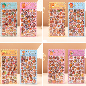 Pegatinas de Gelatina <span class=keywords><strong>3D</strong></span> con Relieve, Lindas, al por Mayor, Cinta Adhesiva de Doble Cara, Dibujos Animados para Niños, Burbujas, Manualidades, Fundas para Teléfonos, Pegatinas de Papel - Product Image 2