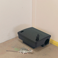 Boîte piège à souris anti-effraction conforme aux normes de sécurité, facile à installer, station d'appât pour rats pour la protection contre les rongeurs en entrepôt