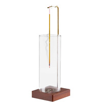 Brûleur d'encens de cérémonie en verre avec cendrier anti-cendres, aromathérapie, 20 bâtonnets d'encens, brosse à cendres, décoration pour méditation, yoga, spa