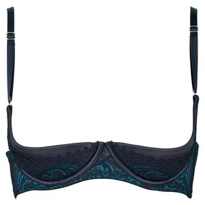Reggiseno Sexy da Donna con Coppe Aperte e Capezzoli a Vista, Spalline Regolabili, <span class=keywords><strong>Pizzo</strong></span> Trasparente, Ferretto e Push-up, <span class=keywords><strong>Lingerie</strong></span>, <span class=keywords><strong>Top</strong></span>, Abbigliamento da Notte - Product Image 4