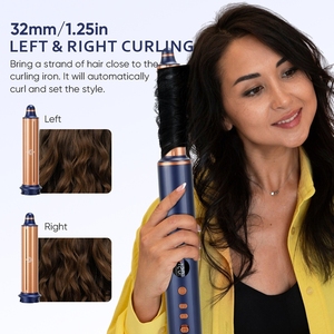 2026 Vente en gros Multi-styler professionnel de salon 8 en 1, peigne à air chaud ionique, sèche-cheveux, outil de coiffage - Product Image 3