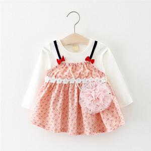 Ragazze primavera bella floreale cinese bello per la festa per bambini principessa elegante abiti interi per ragazze grasse - Product Image 1