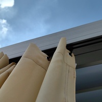 Pergola bioclimatique moderne extérieure personnalisée en aluminium à lames orientables 3x3 3x4 4x4 6x4 M