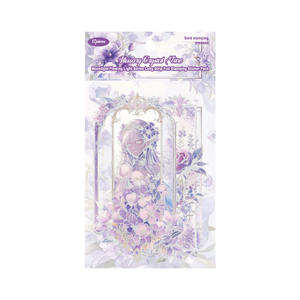 Paquete de Pegatinas Autoadhesivas de Resina PET de la Serie Moonlight, 12 Hojas/Paquete <span class=keywords><strong>para</strong></span> Manualidades y Decoración Navideña - Product Image 5