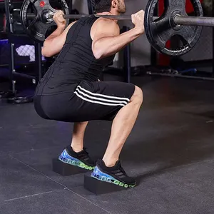 Bloc de mollet multi-usages Civière de mollet Pied Rocker Squat Wedge Block Deep Calf Stretcher Slant Board Squat Wedge - Product Image 6