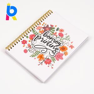 Carnet <span class=keywords><strong>de</strong></span> <span class=keywords><strong>travail</strong></span> et d'étude A5 à spirale, 80 feuilles épaissies, pour universitaires, employés d'entreprise et étudiants - Product Image 1