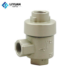 Válvula de Escape Rápido Neumática LiYuan XQ170600, Cuerpo de Aleación de Aluminio para Aceleración del Cilindro - Product Image 2