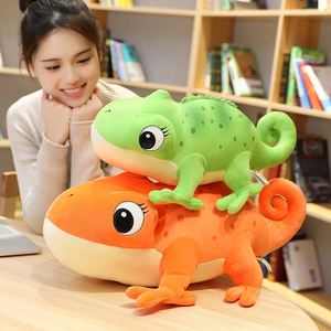 Jouet en peluche caméléon réaliste pour grossistes - Product Image 4
