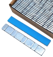 Poids de roue adhésifs 5g 10g, poids d'équilibrage de roue à coller sur bande bleue