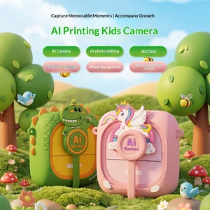 Caméra Intelligente IA pour Enfants avec Impression Instantanée, Commande Vocale, Génération d'Images, Création <span class=keywords><strong>de</strong></span> Scènes, Jouet Éducatif, Cadeau <span class=keywords><strong>de</strong></span> Vacances, 32 Go - Product Image 1