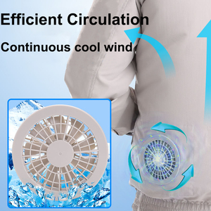 Camisa de Trabajo de Alta Calidad con Ventilador y Aire Acondicionado, Transpirable y Refrescante, para Venta al Por Mayor - Product Image 2