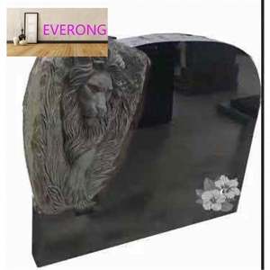 Уникальная черная надгробная плита Shanxy, европейская скульптура льва - Product Image 2