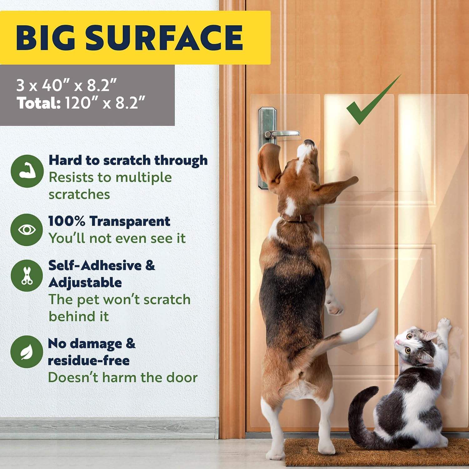 Protecteurs de porte 3-Pack